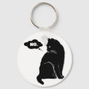 Search for cat sayings key rings Funny cat quote