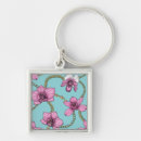 Search for pink orchids key rings Botanical