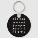 Search for asl alphabet key rings Language