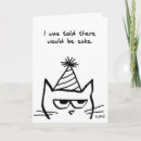 Search for crazy cat lady birthday cards Pet