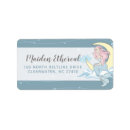 Search for sea stars return address labels Mermaid