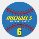 Search for team player stickers Birthday party