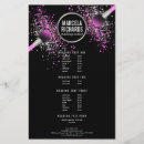 Search for pink flyers Makeup artist