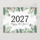Search for christmas new years cards Botanical
