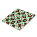 Search for green spanish tiles Pattern