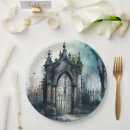 Search for vintage halloween plates Gothic
