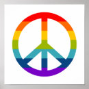 Search for rainbow peace sign posters Lgbt