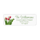 Search for thistle flower return address labels Floral