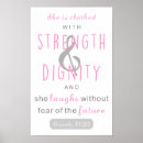 Search for she is clothed strength dignity posters Proverbs 31