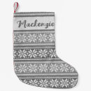 Search for grey christmas stockings Vintage