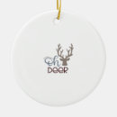 Search for retro deer christmas tree decorations Vintage humor