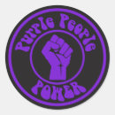 Search for purple power stickers Hippie