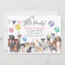 Search for little dog invitations Doggy