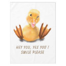 Search for funny tablecloths Yellow
