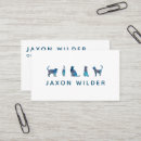 Search for blue cloud business cards White