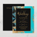 Search for turquoise black wedding invitations Agate