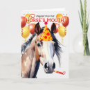 Search for funny horse cards Horses