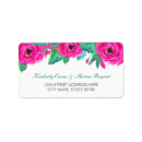 Search for modern save the date return address labels Floral
