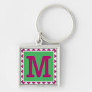 Search for classy square key rings Vintage