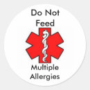 Search for allergy awareness stickers Corn