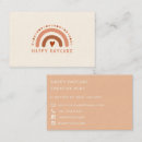 Search for rainbow business cards Heart