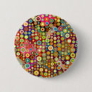 Search for retro pattern badges Psychedelic