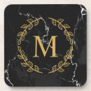Search for black marble coasters Modern