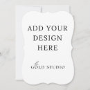 Search for double sided invitations Blank