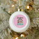 Search for pink pig christmas tree decorations Xmas