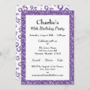 Search for 95 year old birthday invitations Celebration