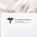 Search for healthcare return address labels Medical symbol