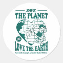 Search for love earth stickers Environmental protection