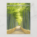 Search for bamboo postcards Arashiyama