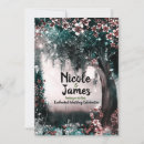 Search for enchanted wedding invitations Floral