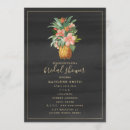 Search for pineapple bridal shower invitations Watercolor