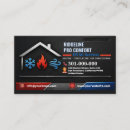 Search for heating and cooling business cards Ac installation services