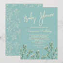 Search for babys breath baby shower invitations Vintage