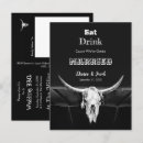 Search for funny wedding announcement cards Black and white