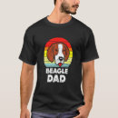 Search for beagles mens tshirts Beagle dad