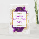 Search for purple mothers day cards Watercolor
