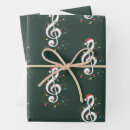 Search for christmas music wrapping paper Festive