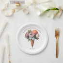 Search for rustic bridal shower plates Terracotta