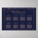 Search for navy blue and rose gold posters Elegant