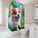 Search for corgi shower curtains Canine