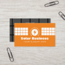 Search for solar panel business business cards Power