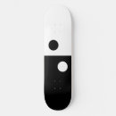Search for yin yang skateboards Black and white