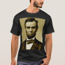 Search for abraham lincoln tshirts United states