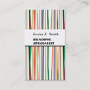 Search for striped business cards Trendy
