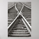 Search for train tracks posters White
