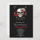 Search for gothic red and black wedding invitations Flowers